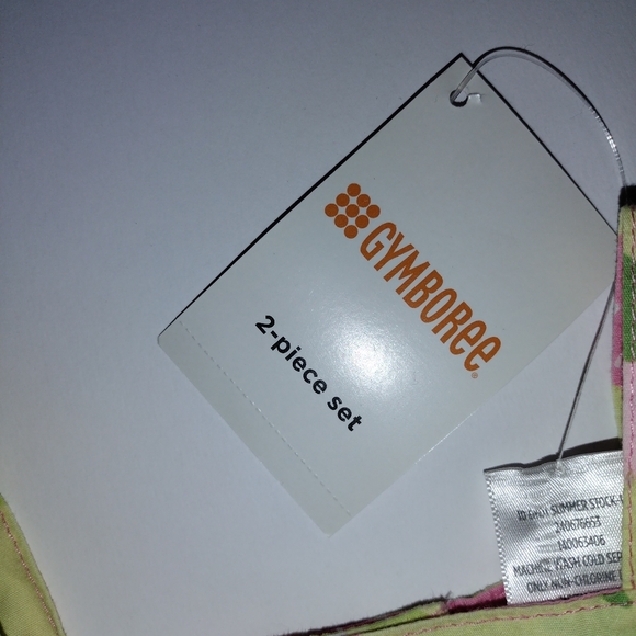 Baby Girl Gymboree Strawberry Dress, Baby Sleeveless Strawberry Dress, 2 Piece - Picture 6 of 13